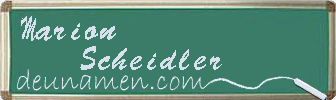 Marion Scheidler Visitenkarte